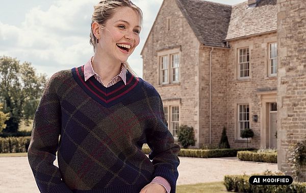 Klassisches Barbour Schottenkaromuster