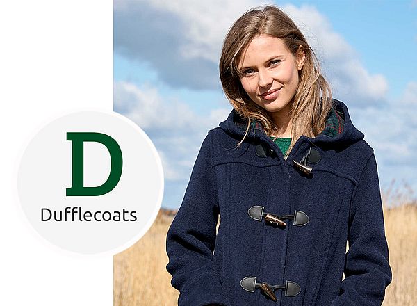 Wollmantel Duffle aus England