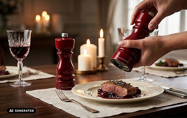 Gewürzmühlen von Cole and Mason Candlelight Dinner mit Cole & Mason