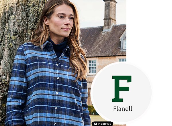 Flanell Collection Flanellhemd für Damen