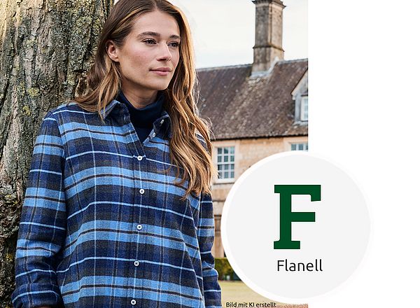 Flanell Collection Flanellhemd für Damen