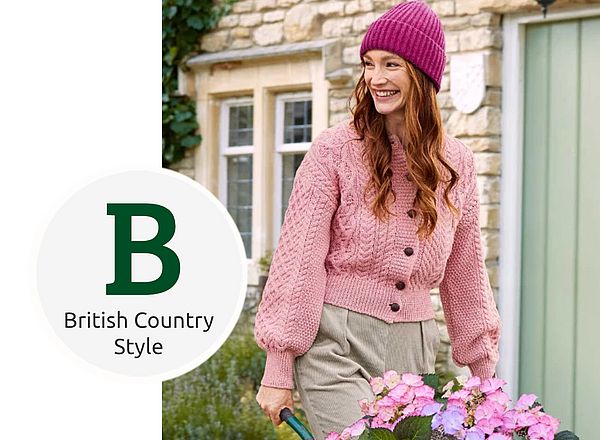 British Country Style Outfit