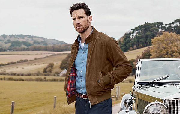 Klassischer Lederblouson Barcuta G9 Herren-Lederjacke im Blousonstil