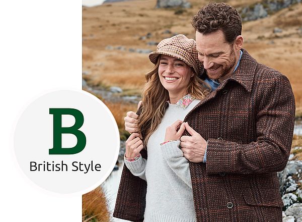 Klassische Mode im British Style