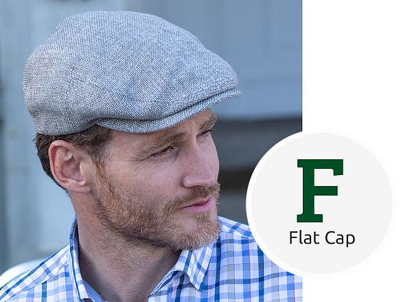 Flat Cap Klassische Schirmmütze