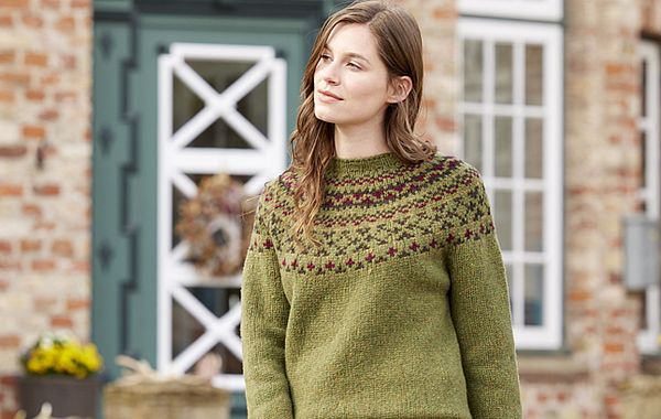Fair-isle-Strickpullover
