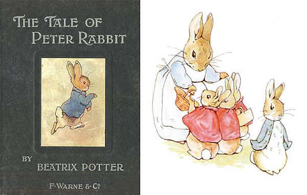 Peter Rabbit Erstausgabe von 1902