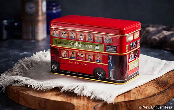 London Bus Teedose von New English Teas