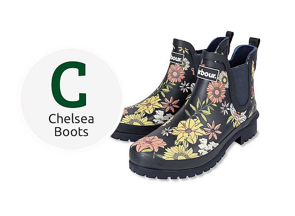 Gummi-Stiefel im Chelsea Boot Style