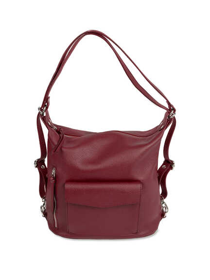 Tasche und Rucksack in Einem