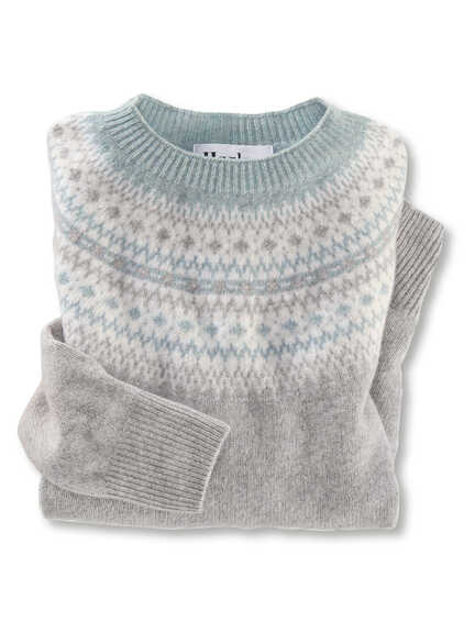 Kuschelweicher Fair-Isle-Pullover