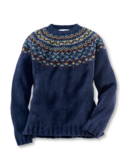 'Fair Isle'-Pullover von Harley of Scotland