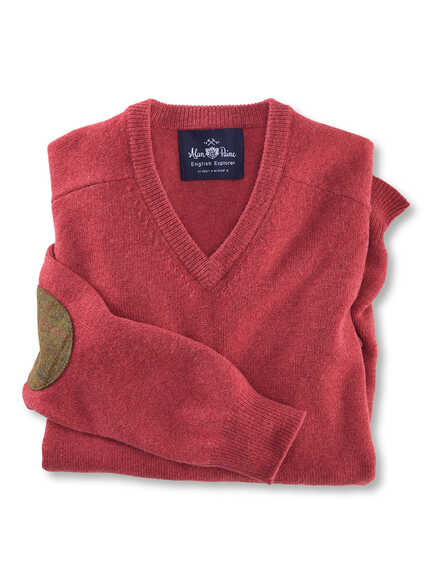 Lambswool-Pullover von Alan Paine