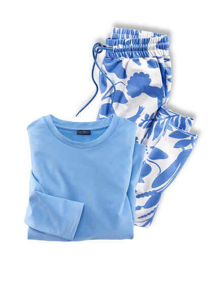Loungewear-Damen-Pyjama