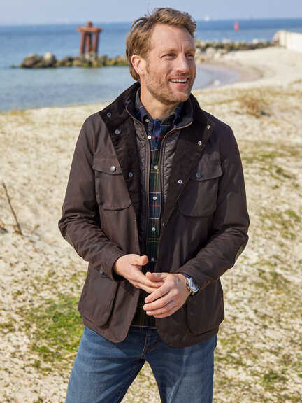 Barbour-Wachsjacke 'Ogston'