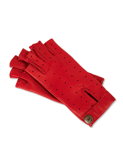 'Driving Gloves' in Rot von Chester Jefferies