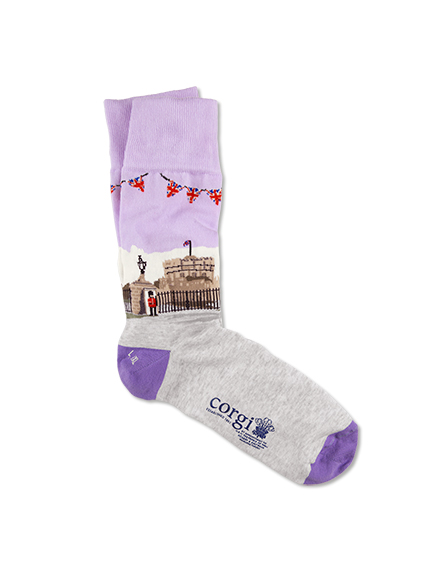 Corgi Damensocken Windsor Castle