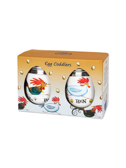 Egg Coddler 2er-Set Chasing Chickens