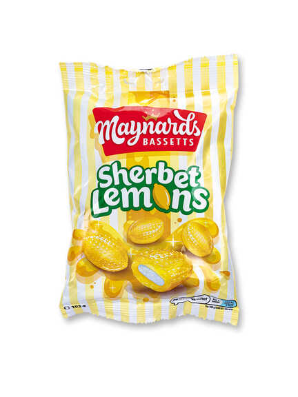 Zitronenbonbons Sherbet Lemons von Maynards Bassettts