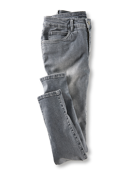 Slimfit-Jeans in Denim Grey