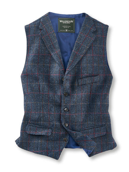 Weste aus Harris Tweed