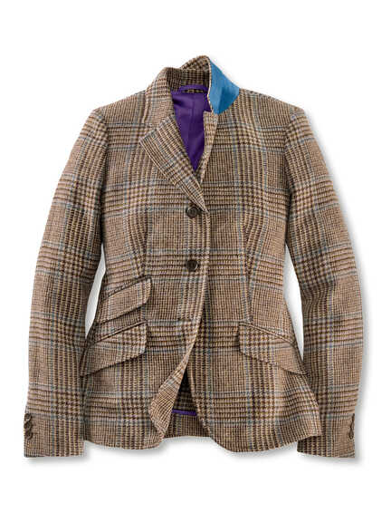 Damenblazer aus Moon-Tweed