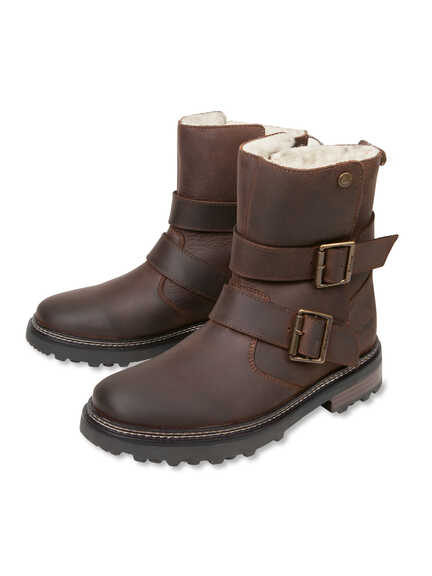 Kernige Winterboots aus besonderem Leder