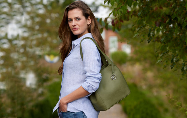 Kensington Ledertasche für Damen