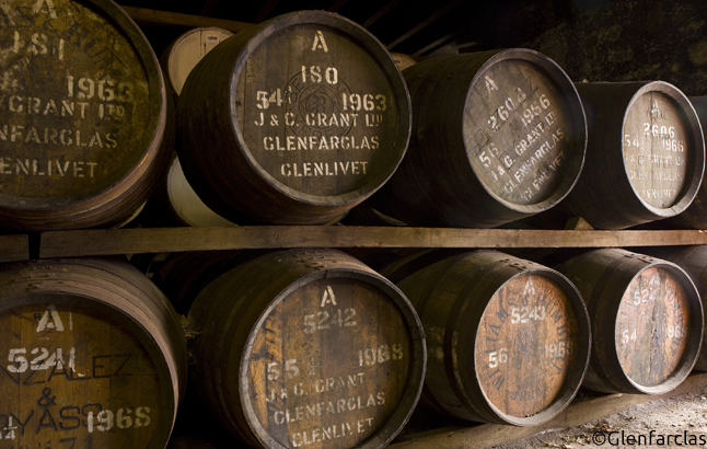 In diesen Sherryfässern reift Glenfarclas Single Malt Whisky