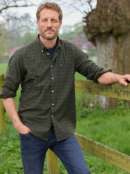 Klassisches Barbour Tartanhemd