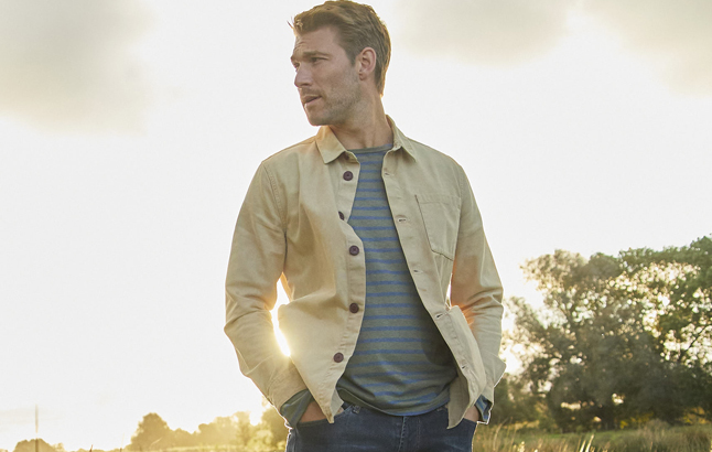 Leichte Sommerjacken für Herren von Barbour