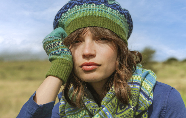 Strickaccessoires aus England