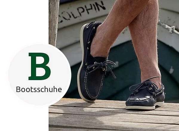 Typischer Boots-Schuh 