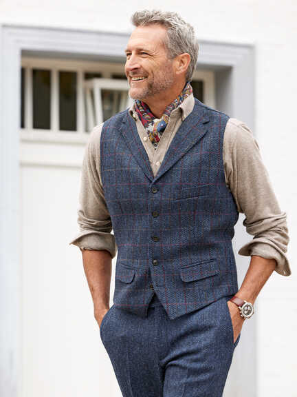 Weste im British Style