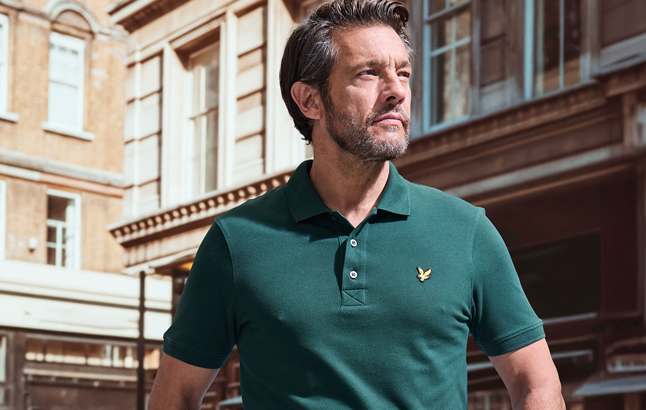 Klassisches Herrenpolo von Lyle and Scott