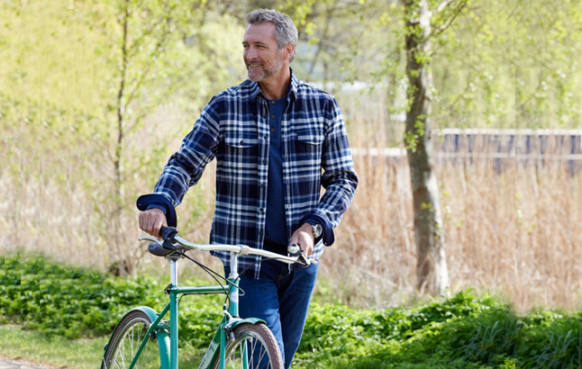 Overshirt aus Wintertwill