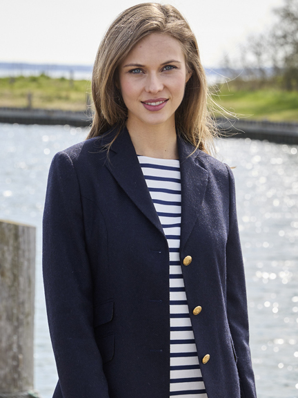 Klassischer Damenblazer in Navy