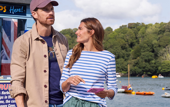 Klassisches Ringelshirt von Saint James