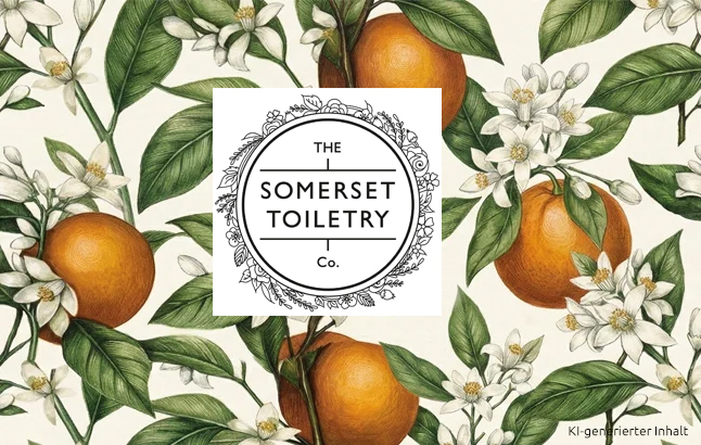 Orangenblüten im Vintagestil